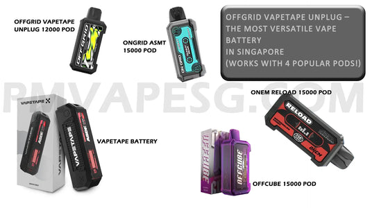 OFFGRID VAPETAPE UNPLUG Singapore