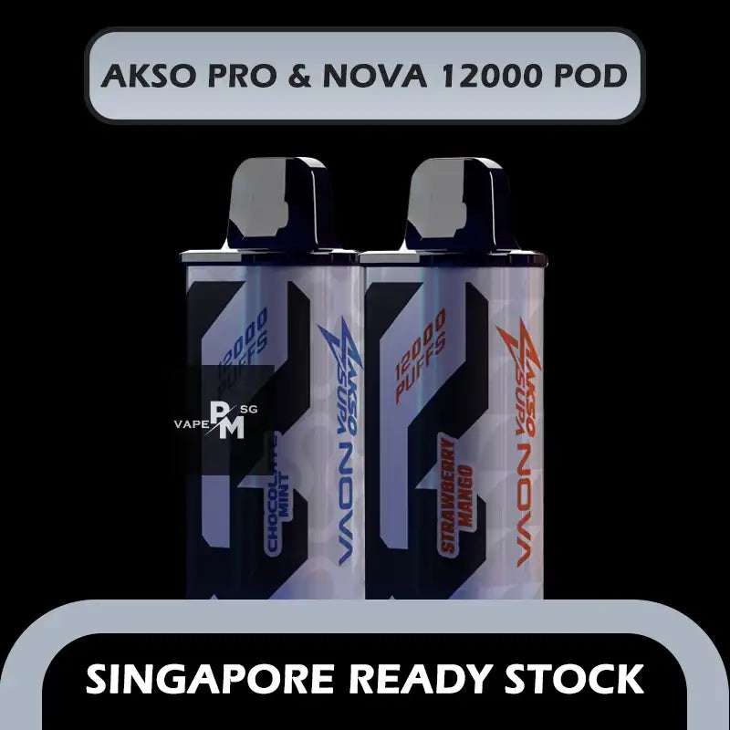 AKSO-SUPA-NOVA-PRO-12000-CARTRIDGE-POD-SINGAPORE-PMVAPESG