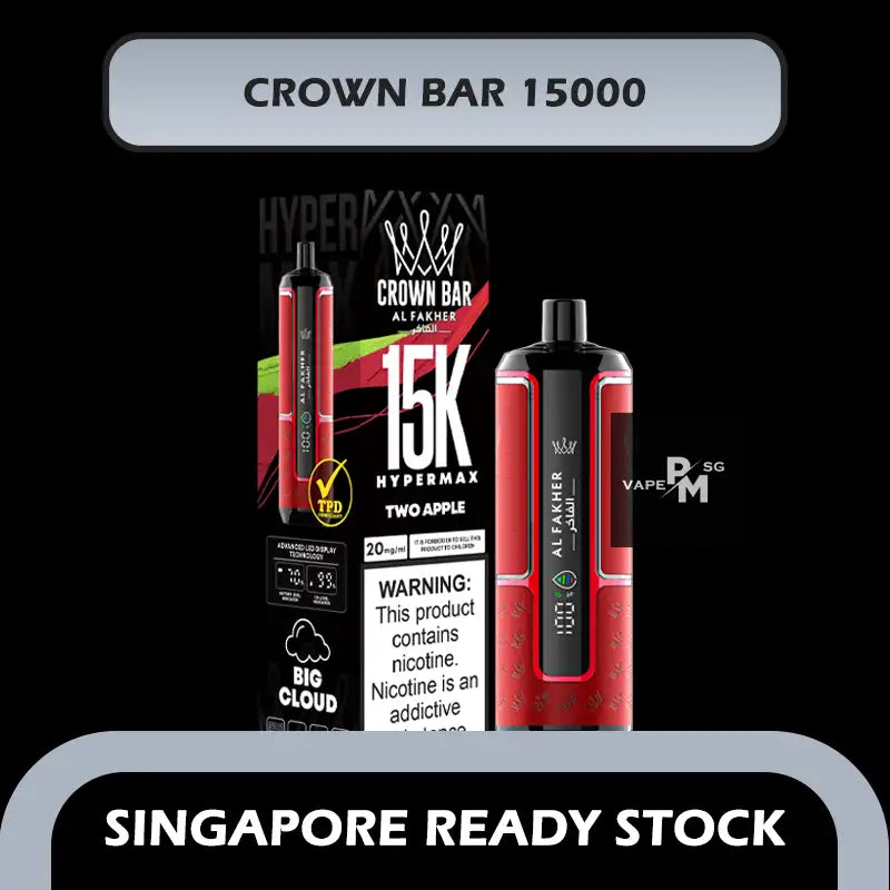 CROWN-BAR-15000-DISPOSABLE-SINGAPORE-PMVAPESG