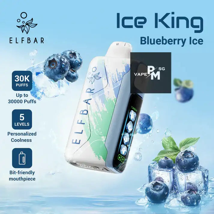 ELFBAR-ICE-KING-30000-DISPOSABLE-BLUE-BERRY-ICE-SINGAPORE-PMVAPESG