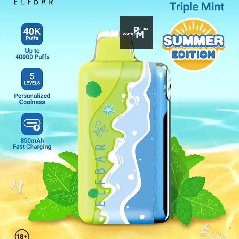ELFBAR-ICE-KING-40000-TRIPLE-MINT-FLAVOUR-SINGAPORE-PMVAPESG