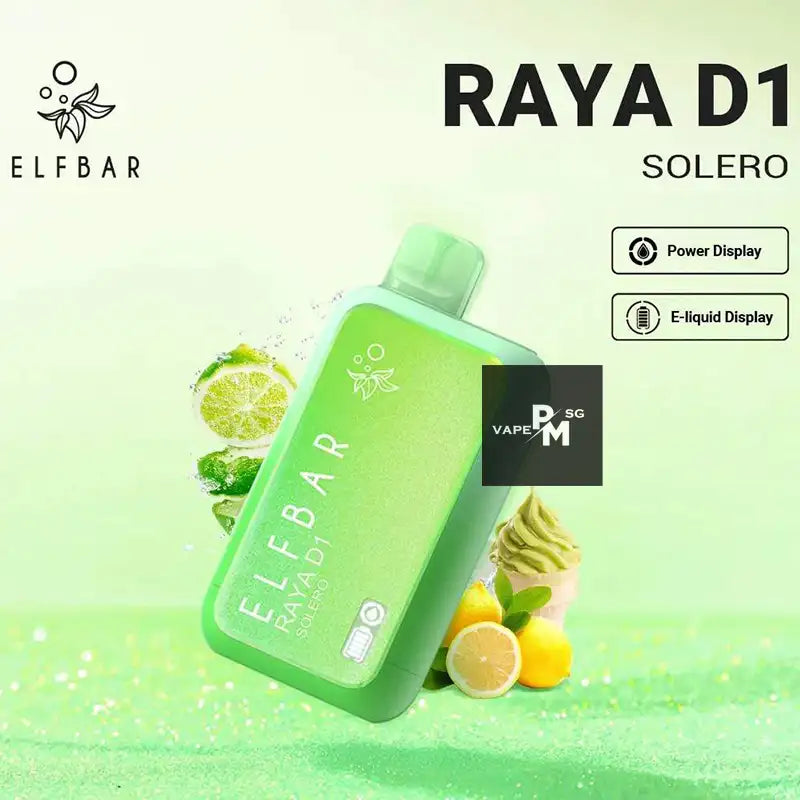 ELFBAR-RAYA-D1-13000-DISPOSABLE-FLAVOUR-LIST-SOLERO-SINGAPORE-PMVAPESG