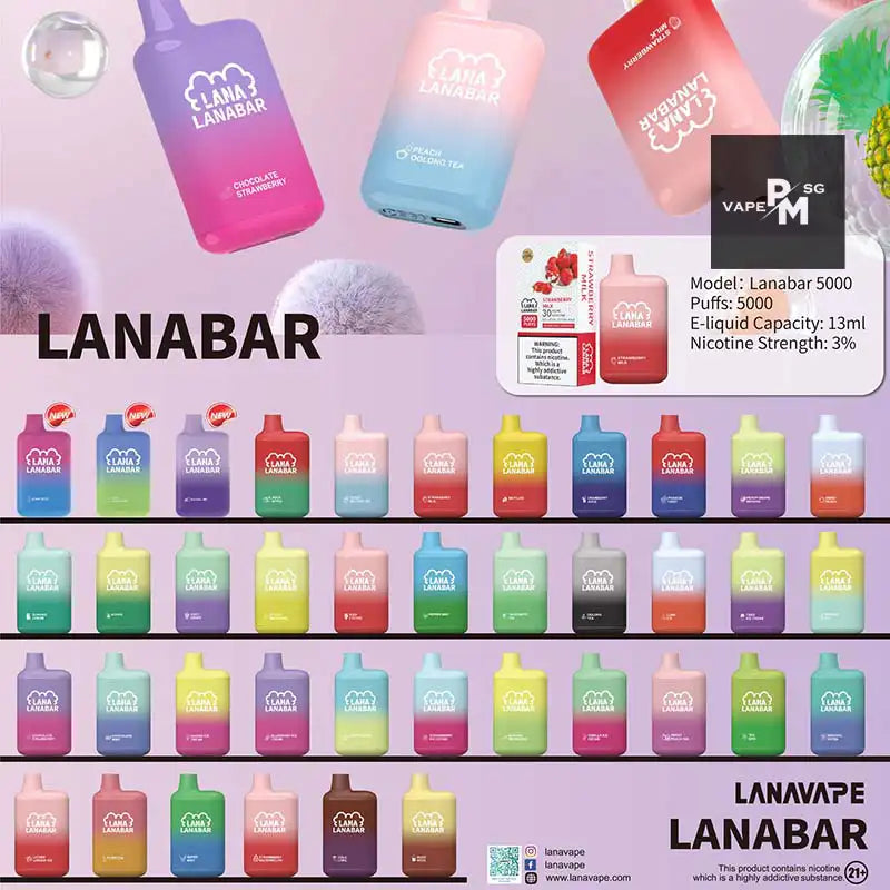LANA-BAR-5000-DISPOSABLE-FLAVOUR-SINGAPORE-PMVAPESG