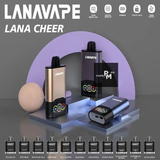 LANA-CHEER-15000-DISPOSABLE-Set-KIT-FLAVOUR-SINGAPORE-PMVAPESG
