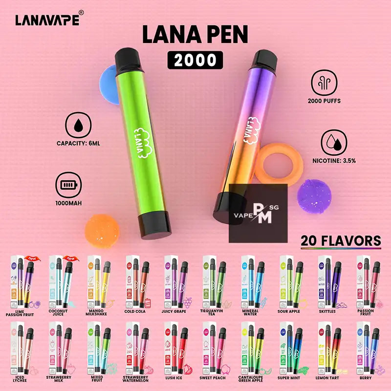 LANA-PEN-2000-FLAVOUR-SINGAPORE-PMVAPESG