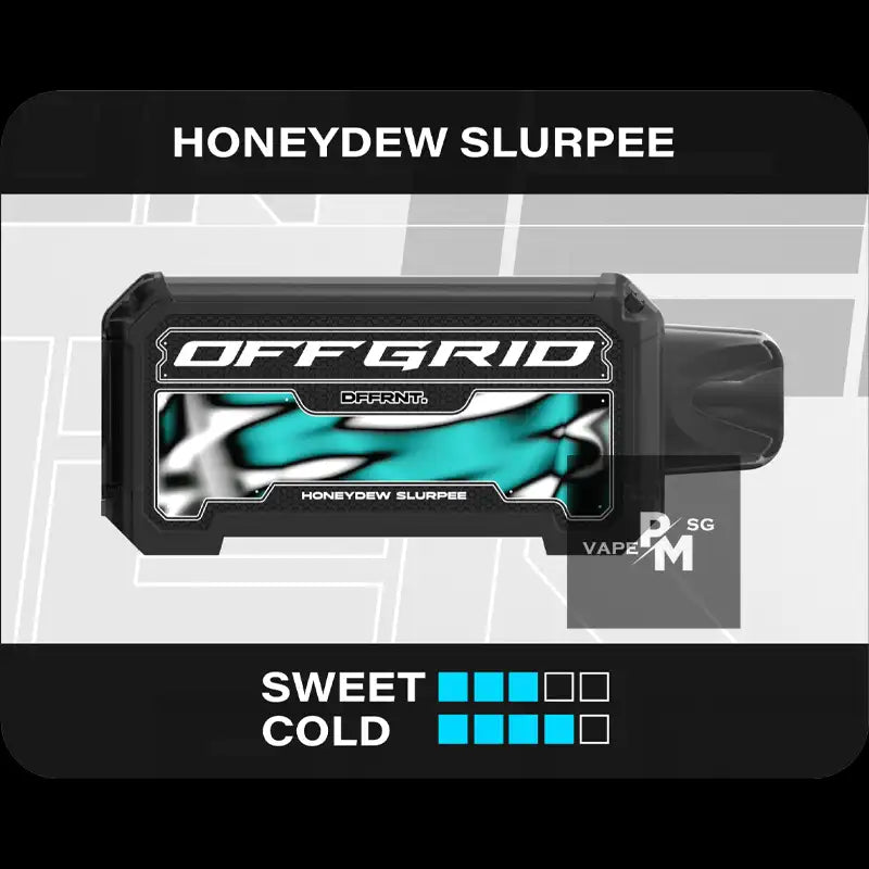 OFFGRID-VAPETAPE-UNPLUG-CARTRIDGE-Honeydew-Slurpee-SINGAPORE-PMVAPESG