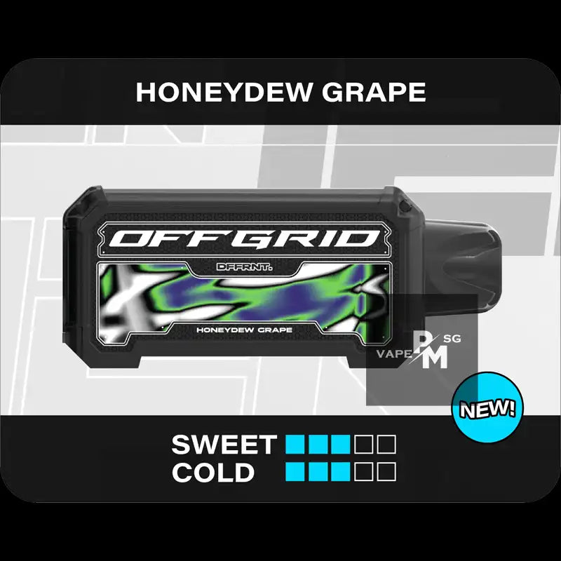 OFFGRID-VAPETAPE-UNPLUG-CARTRIDGE-Honeydew-grape-SINGAPORE-PMVAPESG