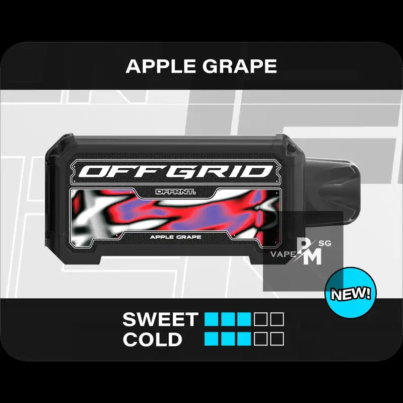 OFFGRID-VAPETAPE-UNPLUG-CARTRIDGE-apple-grape-SINGAPORE-PMVAPESG