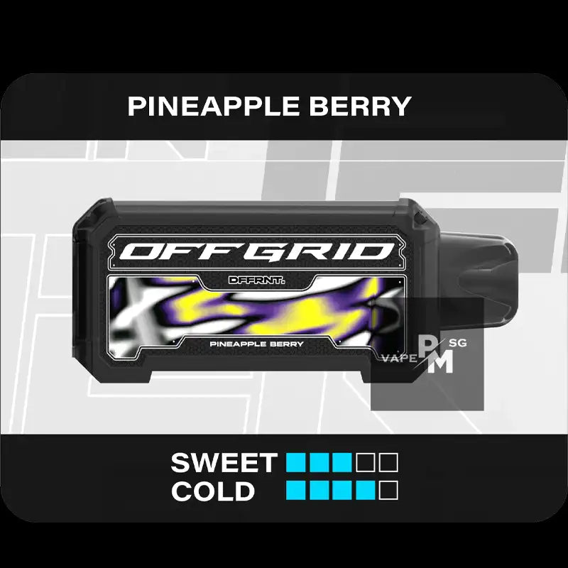 OFFGRID-VAPETAPE-UNPLUG-CARTRIDGE-pineapple-berry-SINGAPORE-PMVAPESG