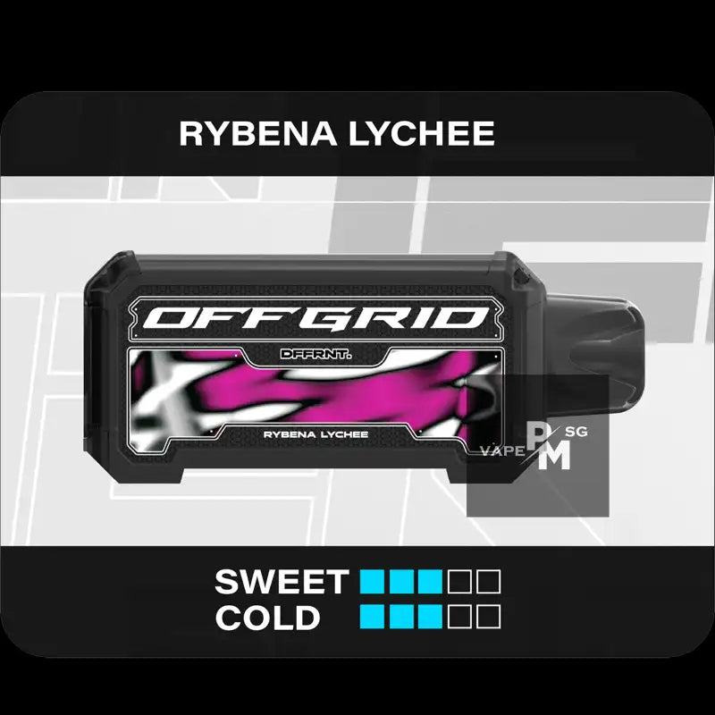OFFGRID-VAPETAPE-UNPLUG-CARTRIDGE-rybena-lychee-SINGAPORE-PMVAPESG