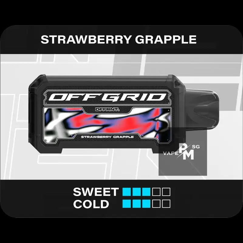 OFFGRID-VAPETAPE-UNPLUG-CARTRIDGE-strawberry-grapple-SINGAPORE-PMVAPESG