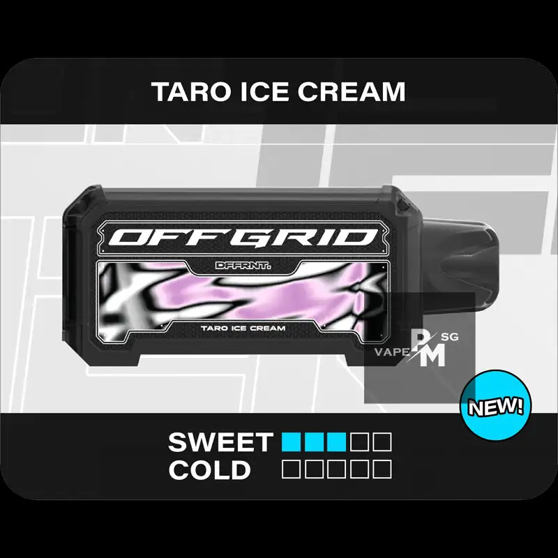 OFFGRID-VAPETAPE-UNPLUG-CARTRIDGE-taro-ice-cream-SINGAPORE-PMVAPESG