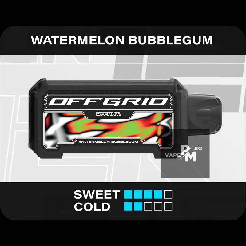 OFFGRID-VAPETAPE-UNPLUG-CARTRIDGE-watermelon-bubblegum-SINGAPORE-PMVAPESG